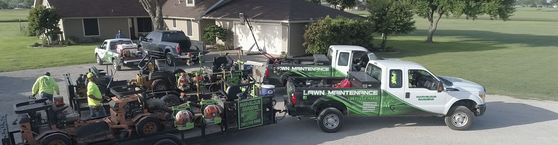 Marvelous Gardens Seadrift, TX Banner Background Image